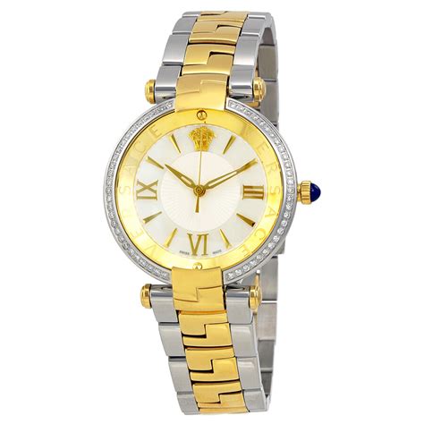 versace chunky silver tone automatic watch|Versace watches credit card.